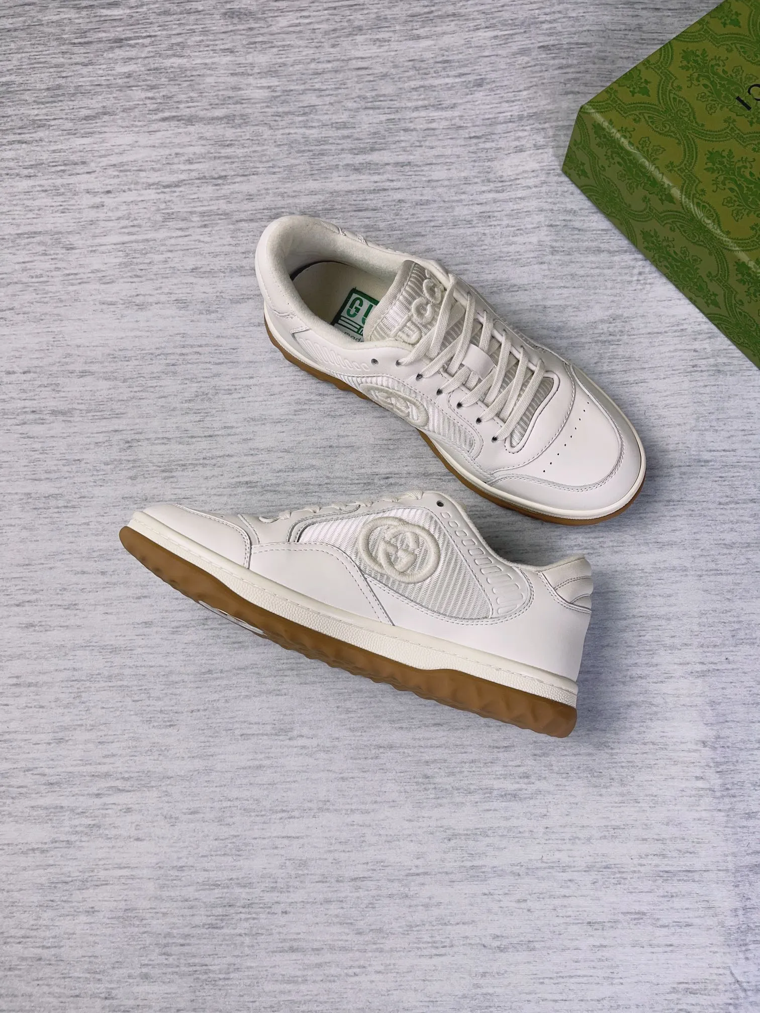 👟👟Ex-factory price 600👟👟 👑The top version of Gucci's latest popular MAC80 sneakers on the market, women's 35-40, men's 39-45 👏👏👏Welcome all bosses to compare and provide guidance...